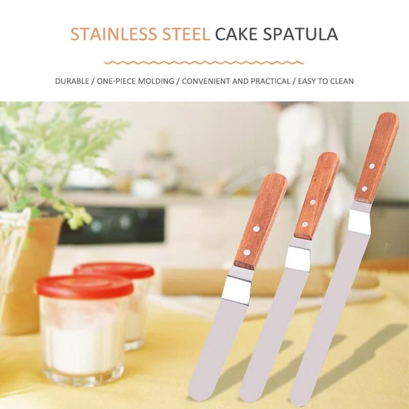 Stainless Steel Cake Decorating Spatula