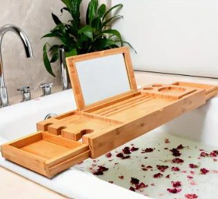 Wooden Bathroom Tray