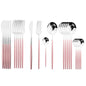 24Pcs Stainless Steel Cutlery Set