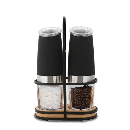 Electric Pepper Mill Stainless Steel Set