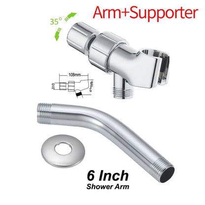 3-Function High Pressure SPA Shower Head With Filter